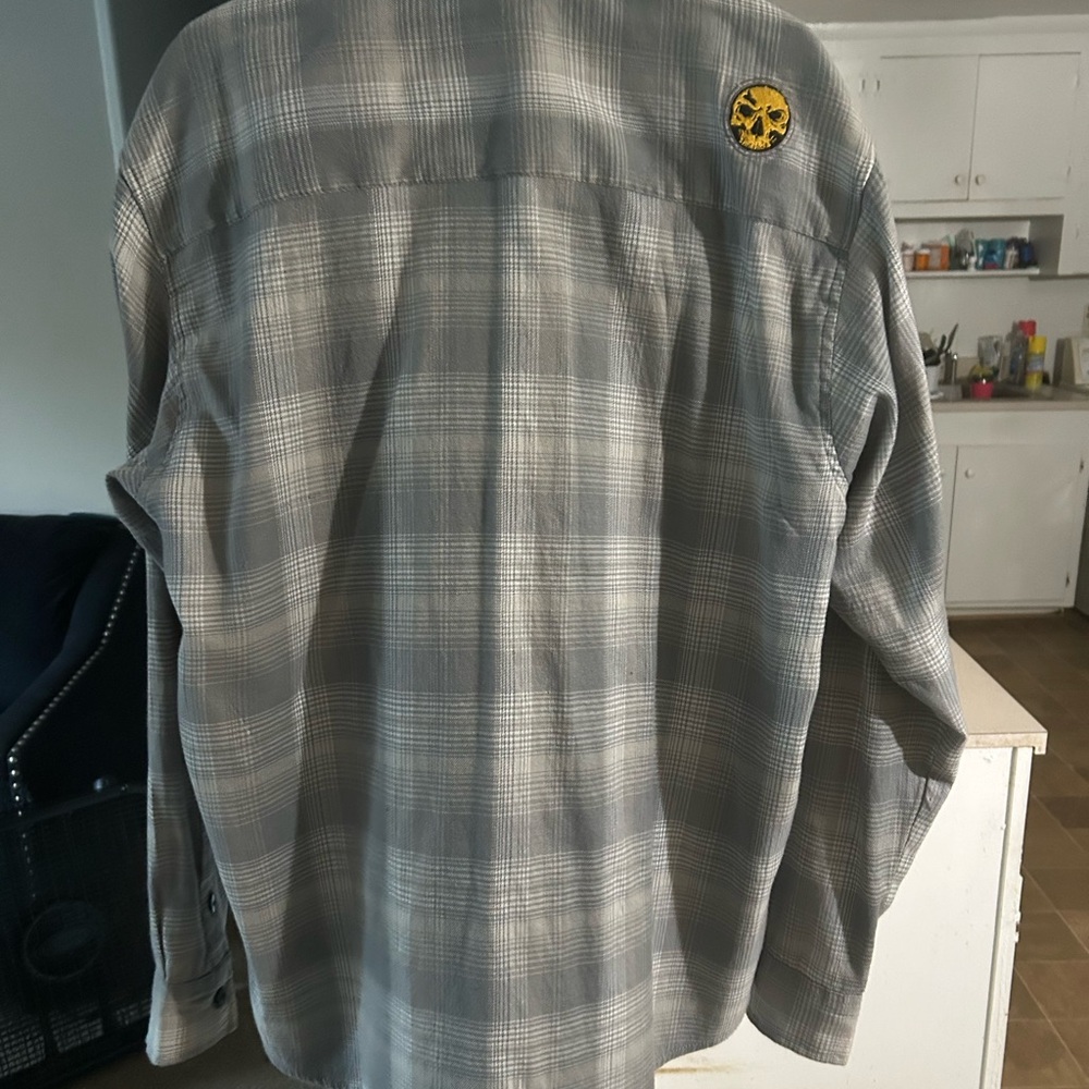 Demons Behind me flannel